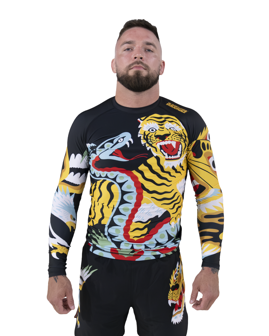 Sukajan Rashguard - Long Sleeve – Scramble Brand USA